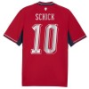 Tjeckien Schick 10 Matchtröjor Hemma Fotbollströja VM 2026 Tjeckien Schick 10 Matchtröjor Hemma Fotbollströja VM 2026