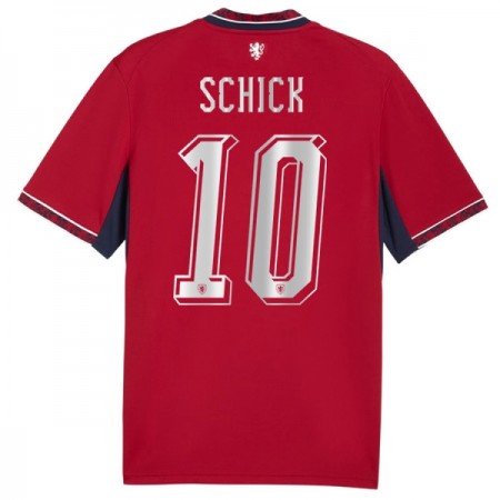 Tjeckien Schick 10 Matchtröjor Hemma Fotbollströja VM 2026 Tjeckien Schick 10 Matchtröjor Hemma Fotbollströja VM 2026