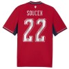 Tjeckien Soucek 22 Matchtröjor Hemma Fotbollströja VM 2026