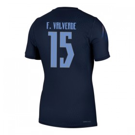 Uruguay Federico Valverde 15 Matchtröjor Borta Fotbollströja VM 2026