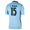 Uruguay Federico Valverde 15 Matchtröjor Hemma Fotbollströja VM 2026 Uruguay Federico Valverde 15 Matchtröjor Hemma Fotbollströja VM 2026