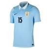 Uruguay Federico Valverde 15 Matchtröjor Hemma Fotbollströja VM 2026