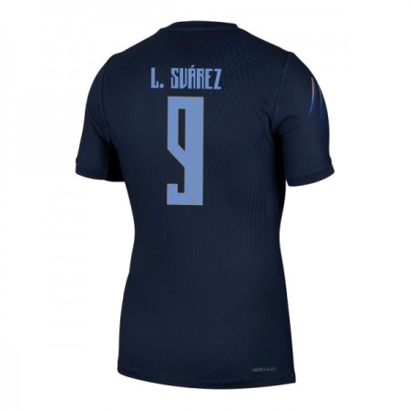 Uruguay Luis Suarez 9 Matchtröjor Borta Fotbollströja VM 2026 Uruguay Luis Suarez 9 Matchtröjor Borta Fotbollströja VM 2026