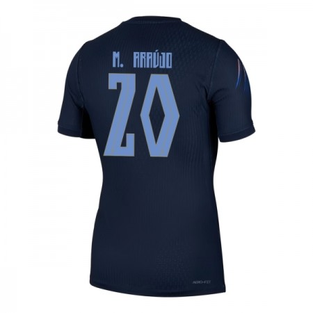 Uruguay Maximiliano Araujo 20 Matchtröjor Borta Fotbollströja VM 2026 Uruguay Maximiliano Araujo 20 Matchtröjor Borta Fotbollströja VM 2026