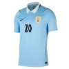 Uruguay Maximiliano Araujo 20 Matchtröjor Hemma Fotbollströja VM 2026