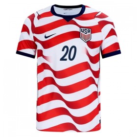 USA Balogun 20 Matchtröjor Hemma Fotbollströja VM 2026