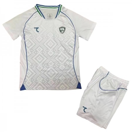 Uzbekistan Matchtröjor Barn Borta Fotbollströja VM 2026 Uzbekistan Matchtröjor Barn Borta Fotbollströja VM 2026