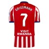 Atlético Madrid Griezmann 7 Matchtröjor Hemma Fotbollströja 2026-27 Atlético Madrid Griezmann 7 Matchtröjor Hemma Fotbollströja 2026-27