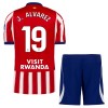 Atlético Madrid J. Alvarez 19 Matchtröjor Barn Hemma Fotbollströja 2026-27 Atlético Madrid J. Alvarez 19 Matchtröjor Barn Hemma Fotbollströja 2026-27