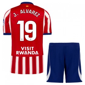 Atlético Madrid J. Alvarez 19 Matchtröjor Barn Hemma Fotbollströja 2026-27