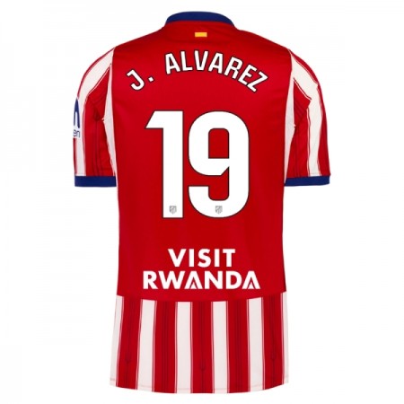 Atlético Madrid J. Alvarez 19 Matchtröjor Hemma Fotbollströja 2026-27 Atlético Madrid J. Alvarez 19 Matchtröjor Hemma Fotbollströja 2026-27