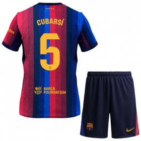 FC Barcelona Cubarsi 5 Matchtröjor Barn Hemma Fotbollströja 2026-27