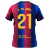FC Barcelona F. De Jong 21 Matchtröjor Barn Hemma Fotbollströja 2026-27