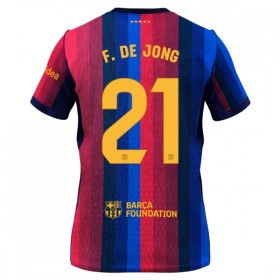 FC Barcelona F. De Jong 21 Matchtröjor Hemma Fotbollströja 2026-27