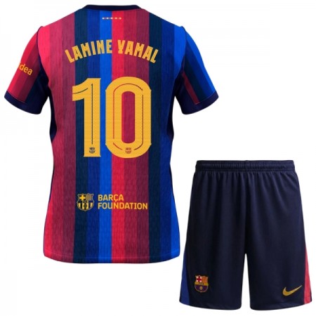FC Barcelona Lamine Yamal 10 Matchtröjor Barn Hemma Fotbollströja 2026-27 FC Barcelona Lamine Yamal 10 Matchtröjor Barn Hemma Fotbollströja 2026-27