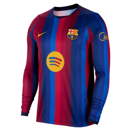 FC Barcelona Matchtröjor Hemma Fotbollströja 2026-27 Långärmad
