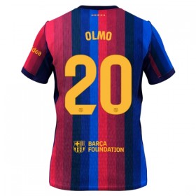 FC Barcelona Olmo 20 Matchtröjor Hemma Fotbollströja 2026-27
