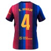 FC Barcelona R. Araujo 4 Matchtröjor Barn Hemma Fotbollströja 2026-27