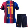 FC Barcelona Raphinha 11 Matchtröjor Barn Hemma Fotbollströja 2026-27 FC Barcelona Raphinha 11 Matchtröjor Barn Hemma Fotbollströja 2026-27