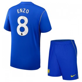 Chelsea Enzo 8 Matchtröjor Barn Hemma Fotbollströja 2026-27