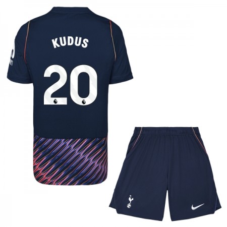 Tottenham Hotspur Kudus 20 Matchtröjor Barn Borta Fotbollströja 2026-27 Tottenham Hotspur Kudus 20 Matchtröjor Barn Borta Fotbollströja 2026-27
