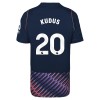 Tottenham Hotspur Kudus 20 Matchtröjor Barn Borta Fotbollströja 2026-27