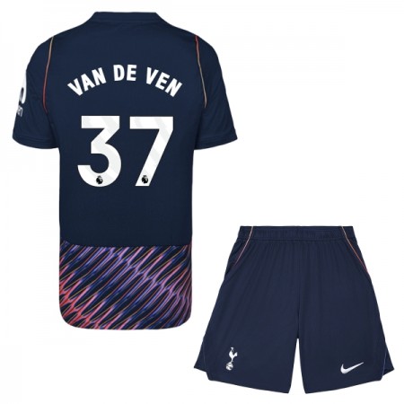 Tottenham Hotspur Van De Ven 37 Matchtröjor Barn Borta Fotbollströja 2026-27 Tottenham Hotspur Van De Ven 37 Matchtröjor Barn Borta Fotbollströja 2026-27