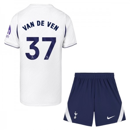 Tottenham Hotspur Van De Ven 37 Matchtröjor Barn Hemma Fotbollströja 2026-27