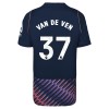 Tottenham Hotspur Van De Ven 37 Matchtröjor Borta Fotbollströja 2026-27 Tottenham Hotspur Van De Ven 37 Matchtröjor Borta Fotbollströja 2026-27