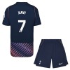 Tottenham Hotspur Xavi 7 Matchtröjor Barn Borta Fotbollströja 2026-27 Tottenham Hotspur Xavi 7 Matchtröjor Barn Borta Fotbollströja 2026-27