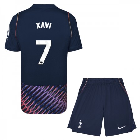 Tottenham Hotspur Xavi 7 Matchtröjor Barn Borta Fotbollströja 2026-27 Tottenham Hotspur Xavi 7 Matchtröjor Barn Borta Fotbollströja 2026-27