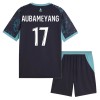 Olympique de Marseille Aubameyang 17 Matchtröjor Barn Borta Fotbollströja 2026-27