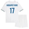 Olympique de Marseille Aubameyang 17 Matchtröjor Barn Hemma Fotbollströja 2026-27
