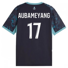 Olympique de Marseille Aubameyang 17 Matchtröjor Borta Fotbollströja 2026-27