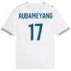 Olympique de Marseille Aubameyang 17 Matchtröjor Hemma Fotbollströja 2026-27