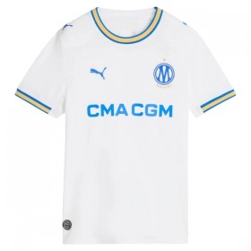 Olympique de Marseille Aubameyang 17 Matchtröjor Hemma Fotbollströja 2026-27