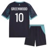 Olympique de Marseille Greenwood 10 Matchtröjor Barn Borta Fotbollströja 2026-27 Olympique de Marseille Greenwood 10 Matchtröjor Barn Borta Fotbollströja 2026-27