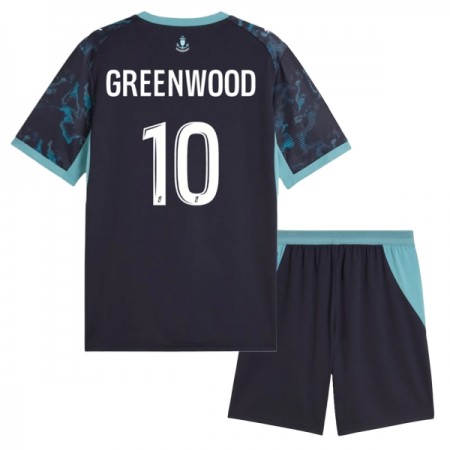 Olympique de Marseille Greenwood 10 Matchtröjor Barn Borta Fotbollströja 2026-27 Olympique de Marseille Greenwood 10 Matchtröjor Barn Borta Fotbollströja 2026-27