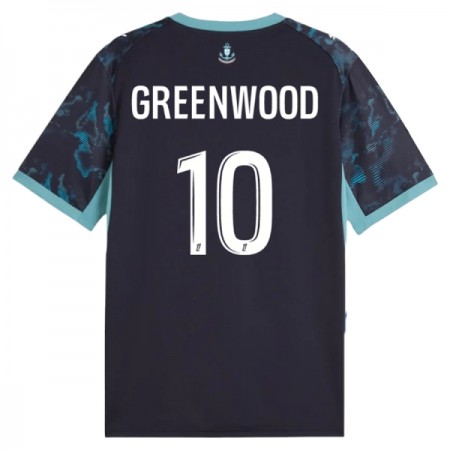 Olympique de Marseille Greenwood 10 Matchtröjor Borta Fotbollströja 2026-27 Olympique de Marseille Greenwood 10 Matchtröjor Borta Fotbollströja 2026-27