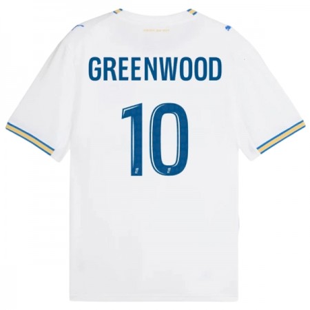 Olympique de Marseille Greenwood 10 Matchtröjor Hemma Fotbollströja 2026-27 Olympique de Marseille Greenwood 10 Matchtröjor Hemma Fotbollströja 2026-27