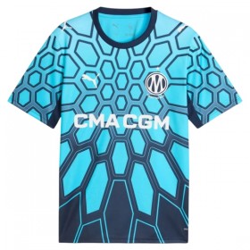 Olympique de Marseille Matchtröjor Borta Fotbollströja 2026-27 Blå