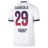 Paris Saint-Germain Bradley Barcola 29 Matchtröjor Borta Fotbollströja 2026-27
