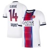 Paris Saint-Germain Desire Doue 14 Matchtröjor Borta Fotbollströja 2026-27 Paris Saint-Germain Desire Doue 14 Matchtröjor Borta Fotbollströja 2026-27
