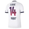 Paris Saint-Germain Desire Doue 14 Matchtröjor Borta Fotbollströja 2026-27