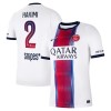 Paris Saint-Germain Hakimi 2 Matchtröjor Borta Fotbollströja 2026-27 Paris Saint-Germain Hakimi 2 Matchtröjor Borta Fotbollströja 2026-27