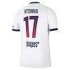 Paris Saint-Germain Vitinha 17 Matchtröjor Borta Fotbollströja 2026-27