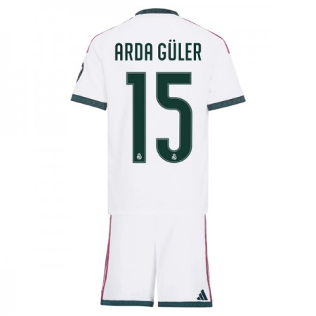 Real Madrid Arda Guler 15 Matchtröjor Barn Hemma Fotbollströja 2026-27
