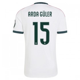 Real Madrid Arda Guler 15 Matchtröjor Hemma Fotbollströja 2026-27