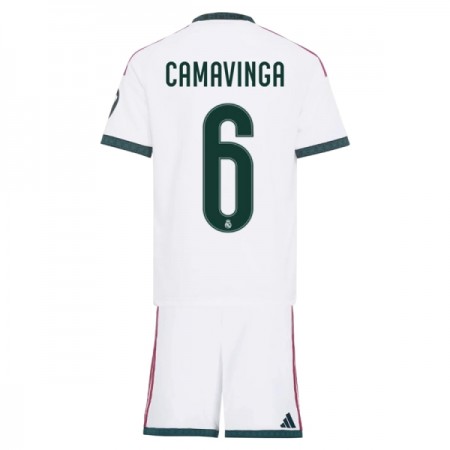 Real Madrid Camavinga 6 Matchtröjor Barn Hemma Fotbollströja 2026-27