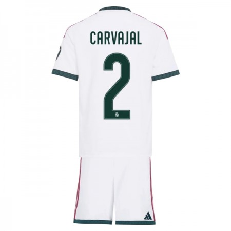 Real Madrid Carvajal 2 Matchtröjor Barn Hemma Fotbollströja 2026-27